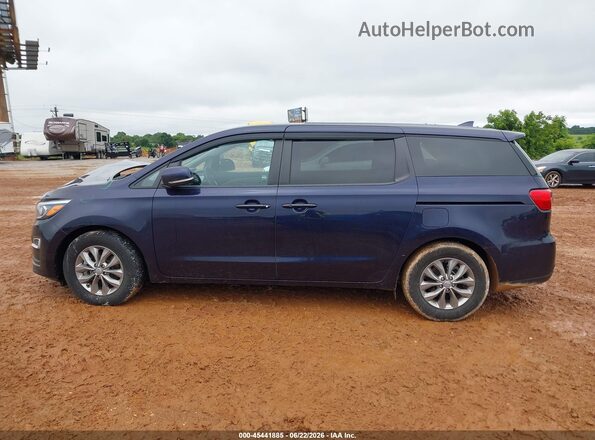 KNDMB5C18L6610355 2020 KIA SEDONA Синий Панорамный вид салона 360°