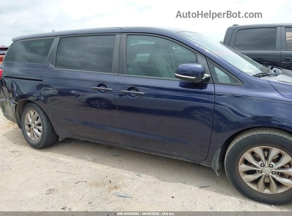 KNDMB5C18L6613336 2020 KIA SEDONA Blue Vista interior trasera
