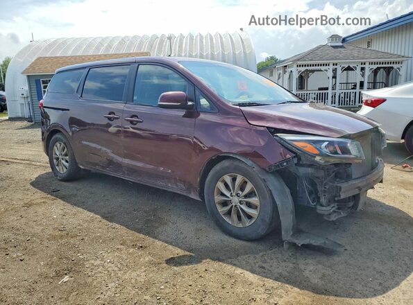 KNDMB5C18L6618116 2020 KIA SEDONA Maroon 