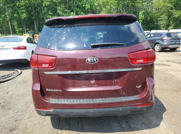 KNDMB5C18L6618116 2020 KIA SEDONA Maroon 