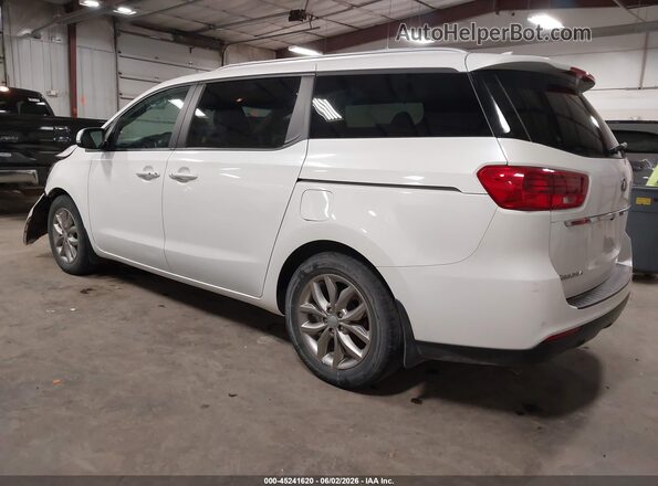 KNDMB5C18L6639497 2020 KIA SEDONA White Trasero izquierdo
