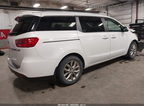 KNDMB5C18L6639497 2020 KIA SEDONA White Trasero derecho