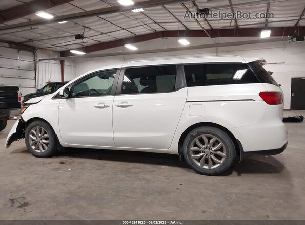 KNDMB5C18L6639497 2020 KIA SEDONA White Vista interior de 360 grados