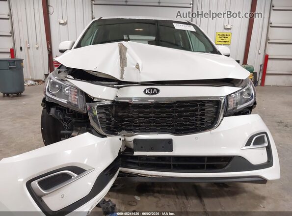 KNDMB5C18L6639497 2020 KIA SEDONA White Vista frontal