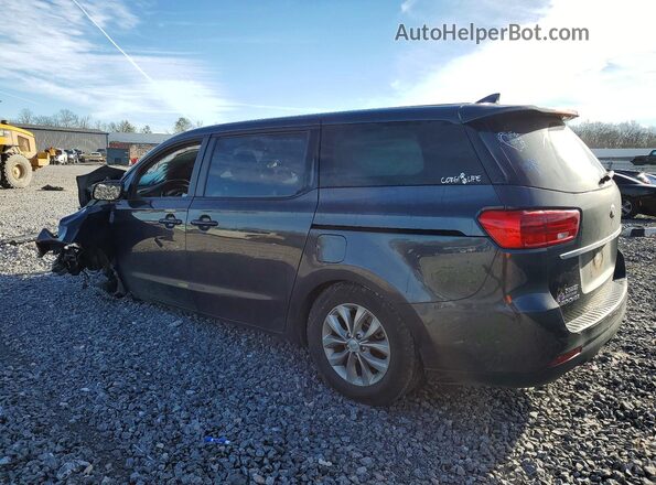 KNDMB5C18M6662957 2021 KIA SEDONA Gray Задня ліва чверть