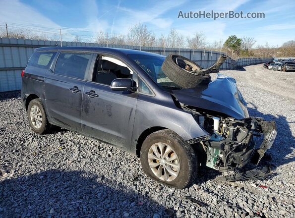 KNDMB5C18M6662957 2021 KIA SEDONA Gray Передня права чверть