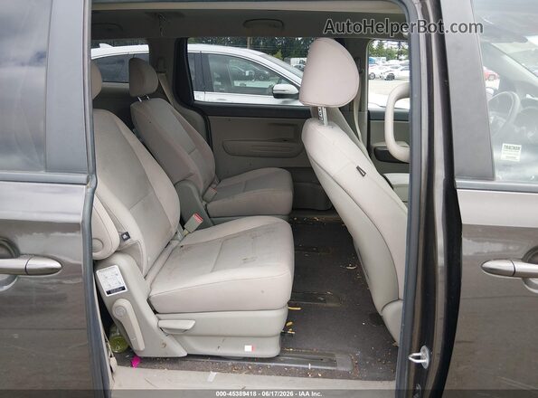 KNDMB5C19G6187226 2016 KIA SEDONA Gray VIN կոդի պիտակի տեսք