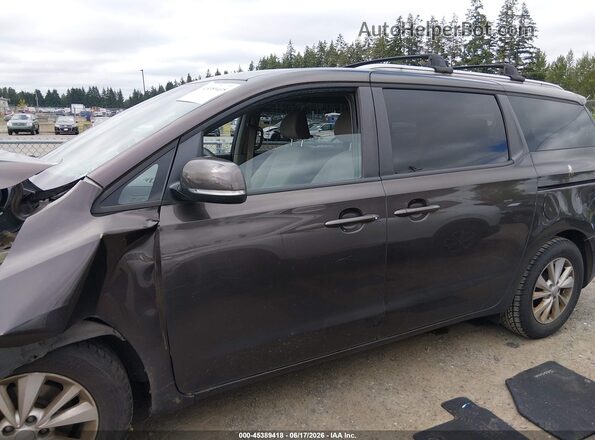 KNDMB5C19G6187226 2016 KIA SEDONA Gray 