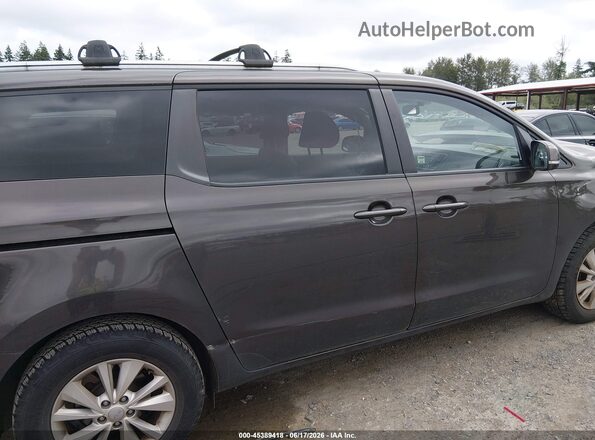 KNDMB5C19G6187226 2016 KIA SEDONA Gray Սալոնի 360 աստիճան տեսք