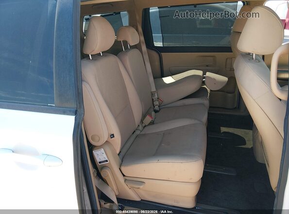 KNDMB5C19G6203764 2016 KIA SEDONA White VIN კოდის სტიკერის ხედი