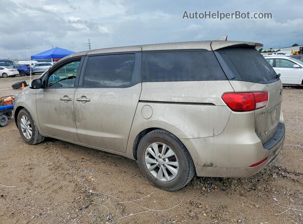 KNDMB5C19H6219304 2017 KIA SEDONA Beige Հետևի ձախ