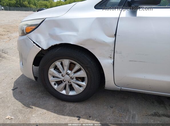 KNDMB5C19H6282287 2017 KIA SEDONA Gray Դիմացի տեսք