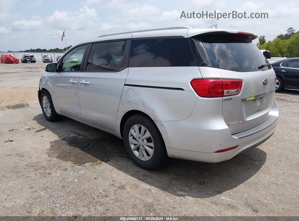 KNDMB5C19H6282287 2017 KIA SEDONA Gray Հետևի ձախ