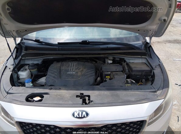 KNDMB5C19H6282287 2017 KIA SEDONA Gray Հետևի տեսք