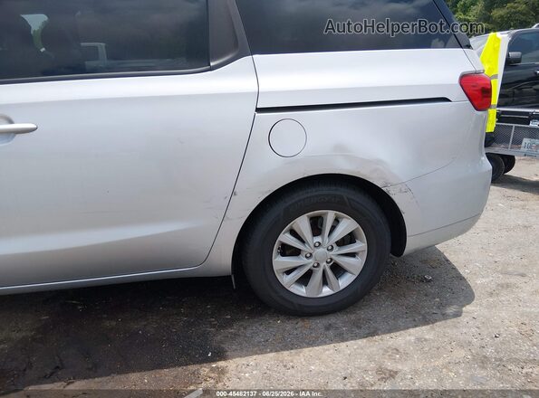 KNDMB5C19H6282287 2017 KIA SEDONA Gray Սարքավորումների վահանակի տեսք