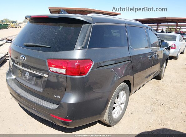 KNDMB5C19H6326157 2017 KIA SEDONA Gray Հետևի աջ