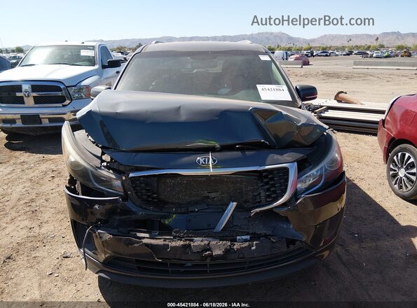 KNDMB5C19H6326157 2017 KIA SEDONA Gray Սարքավորումների վահանակի տեսք