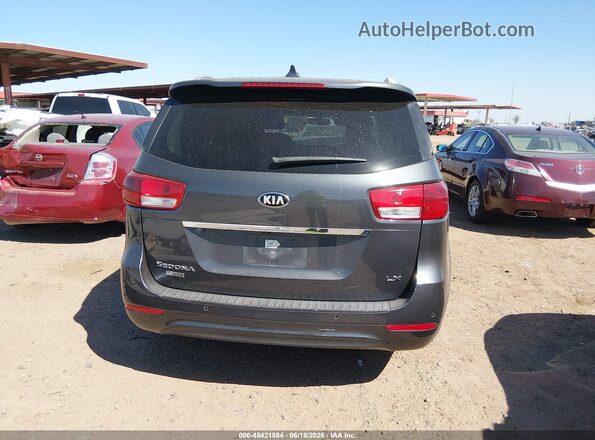 KNDMB5C19H6326157 2017 KIA SEDONA Gray 