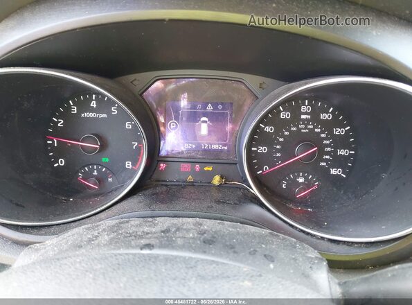 KNDMB5C19H6333089 2017 KIA SEDONA Gray უკანა სავარძლების ხედი