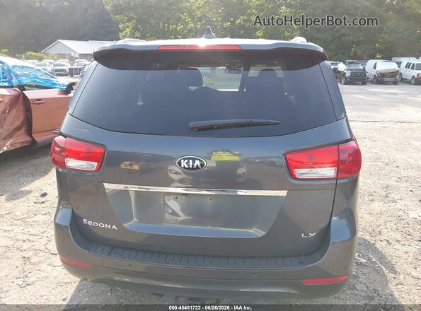 KNDMB5C19H6333089 2017 KIA SEDONA Gray 