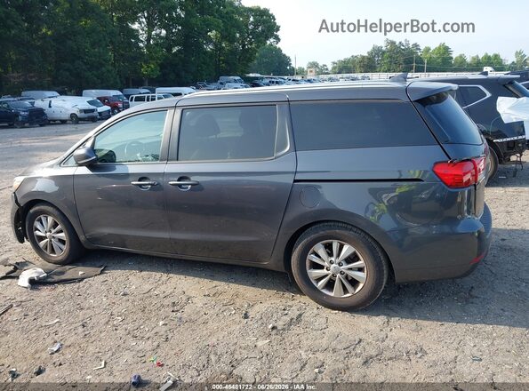 KNDMB5C19H6333089 2017 KIA SEDONA Gray სალონის 360-გრადუსიანი ხედი