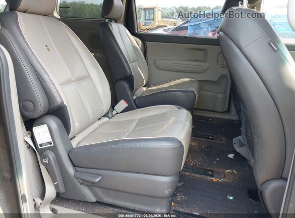KNDMB5C19H6333089 2017 KIA SEDONA Gray VIN კოდის სტიკერის ხედი