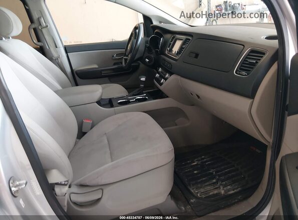KNDMB5C19L6619596 2020 KIA SEDONA Silver 