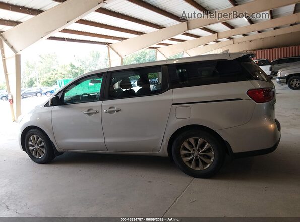 KNDMB5C19L6619596 2020 KIA SEDONA Silver 