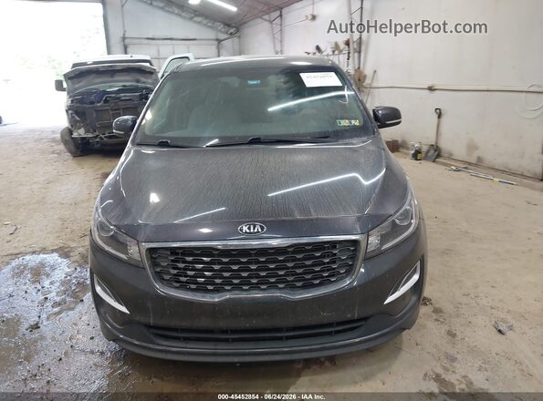 KNDMB5C19M6668623 2021 KIA SEDONA Gray Vista del cuadro de instrumentos