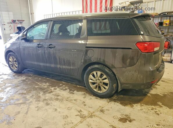 KNDMB5C1XG6125835 2016 KIA SEDONA Charcoal უკანა მარცხენა