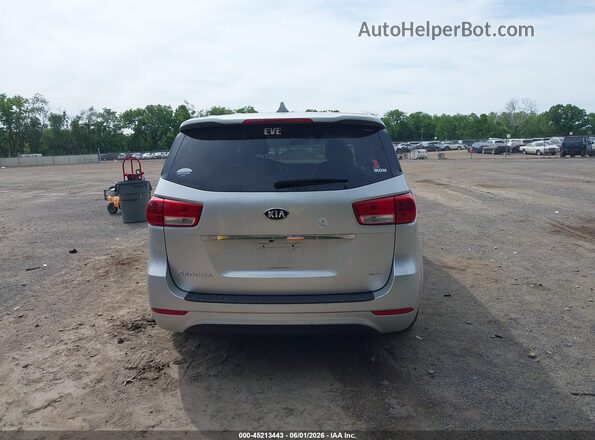 KNDMB5C1XH6218405 2017 KIA SEDONA Silver 