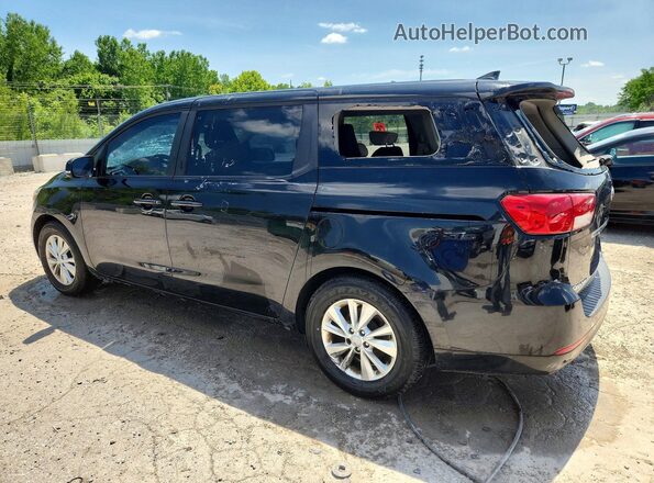 KNDMB5C1XH6228447 2017 KIA SEDONA Black Rear left