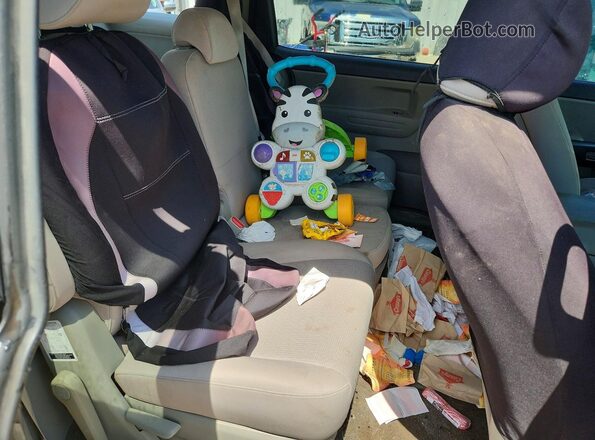 KNDMB5C1XH6228447 2017 KIA SEDONA Black Rear interior view