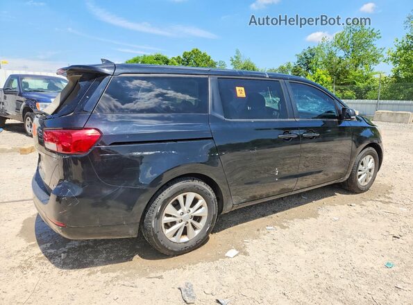 KNDMB5C1XH6228447 2017 KIA SEDONA Black Rear right