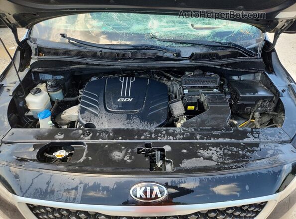 KNDMB5C1XH6228447 2017 KIA SEDONA Black Engine compartment view