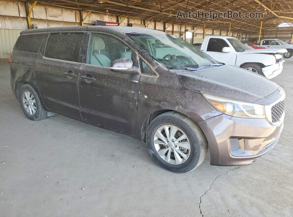 KNDMB5C1XH6233230 2017 KIA SEDONA Gray 