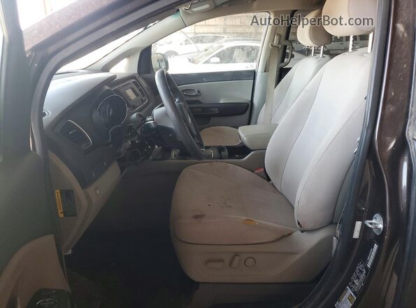 KNDMB5C1XH6233230 2017 KIA SEDONA Gray 