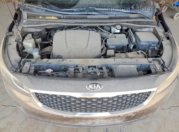 KNDMB5C1XH6233230 2017 KIA SEDONA Gray 