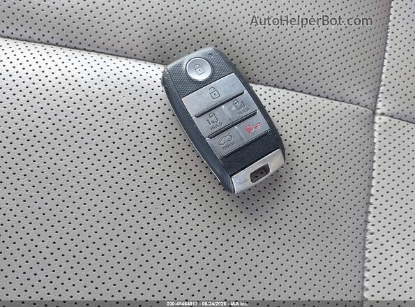 KNDMB5C1XH6248164 2017 KIA SEDONA Brown წინა პანელის ხედი
