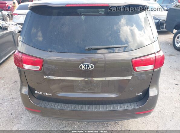KNDMB5C1XH6322795 2017 KIA SEDONA Gray 