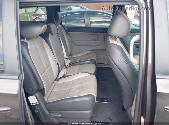 KNDMB5C1XH6322795 2017 KIA SEDONA Gray VIN კოდის სტიკერის ხედი