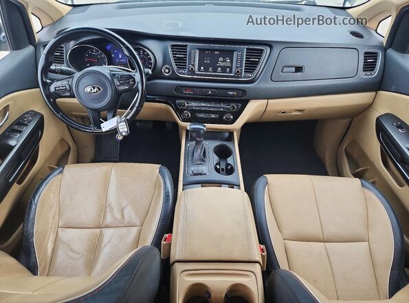 KNDMB5C1XH6337894 2017 KIA SEDONA Black 
