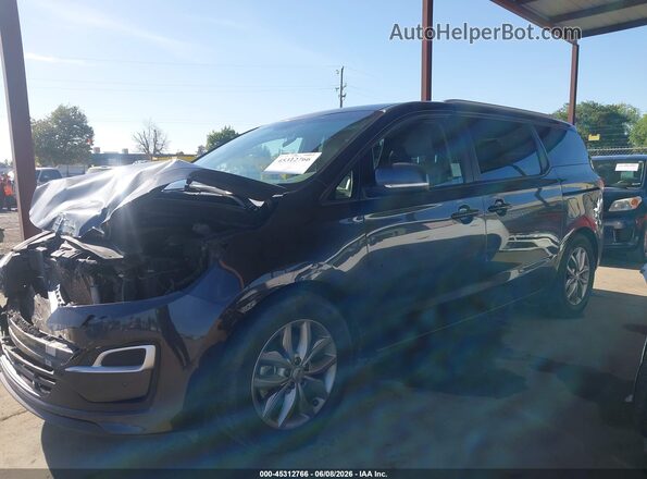 KNDMB5C1XK6559889 2019 KIA SEDONA Gray Սալոնի 360 աստիճան տեսք