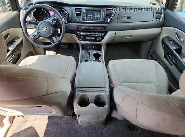 KNDMB5C1XK6560170 2019 KIA SEDONA Charcoal 