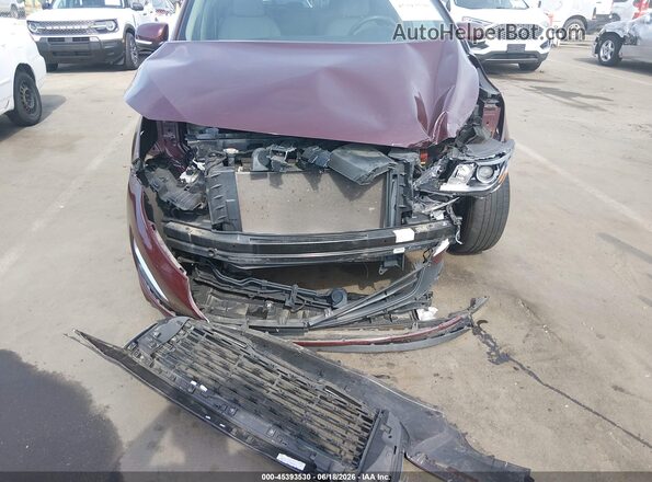 KNDMB5C1XL6582736 2020 KIA SEDONA Бордовый Вид спереди