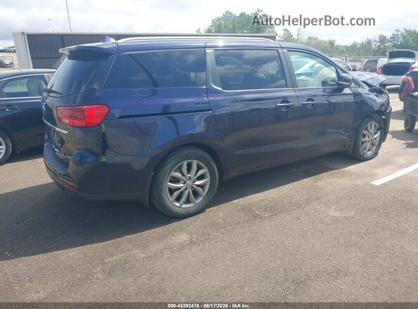 KNDMB5C1XL6613564 2020 KIA SEDONA Blue Задня права чверть