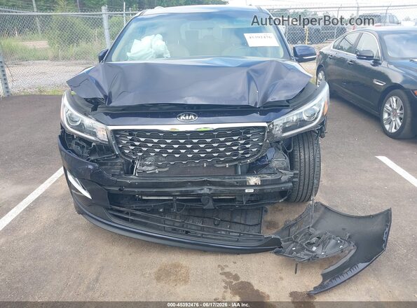 KNDMB5C1XL6613564 2020 KIA SEDONA Blue Вид спереду