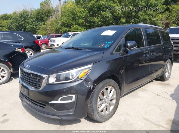 KNDMB5C1XL6647598 2020 KIA SEDONA Brown Առջևի ձախ երեք քառորդ տեսարան