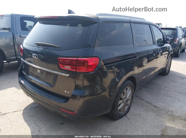 KNDMB5C1XL6647598 2020 KIA SEDONA Brown Հետևի աջ