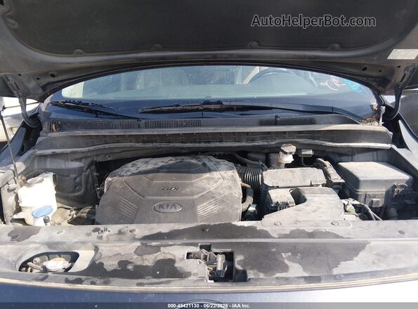 KNDMB5C1XL6647598 2020 KIA SEDONA Brown Հետևի տեսք
